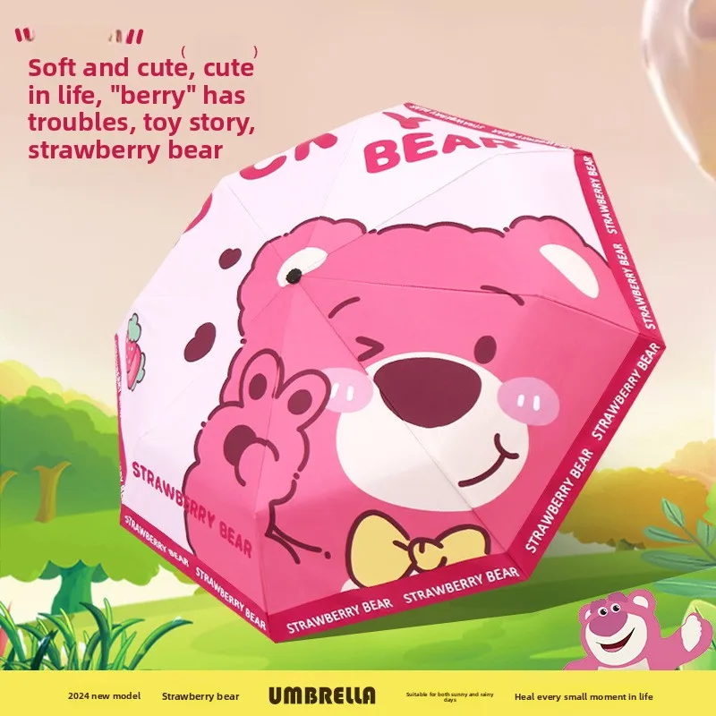 

New Style Lotso Umbrella - Stylish Daily UV Protection Sun Rain Dual-Use Umbrella, Student-Friendly Sun Shade