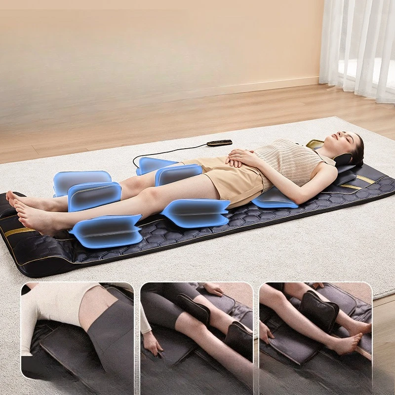 

S206 full body massage pad home foldable, multi-point massage airbag strength adjustment