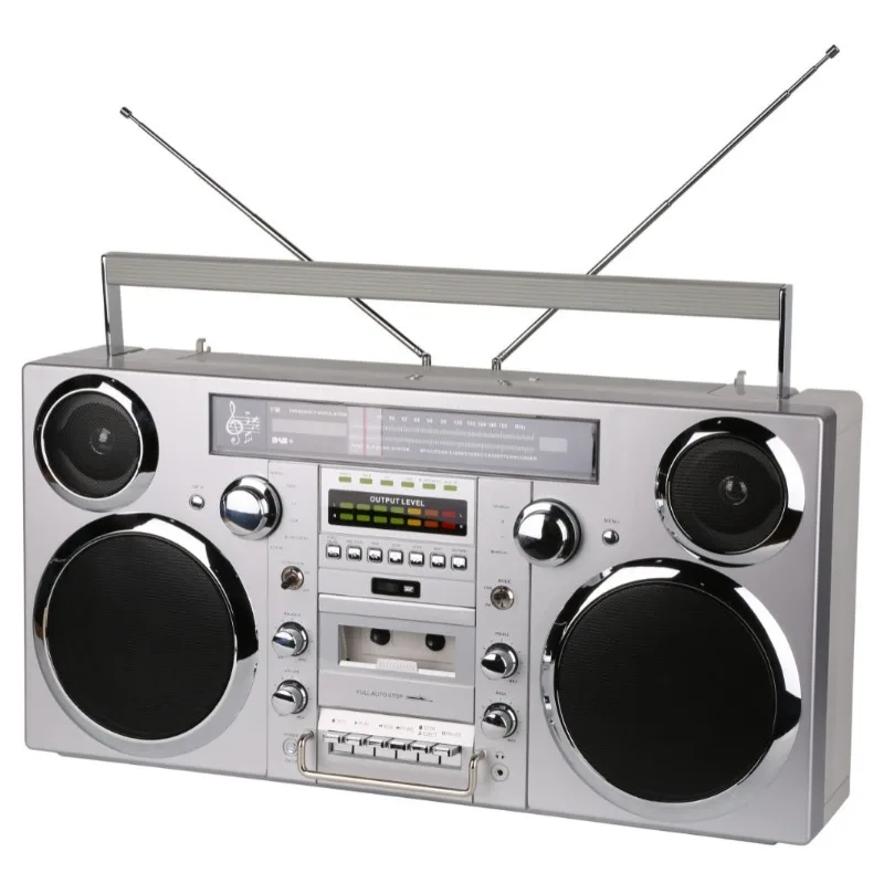 

CD player, European and American large tape drive, radio, wireless bluetooth speaker, high sound quality