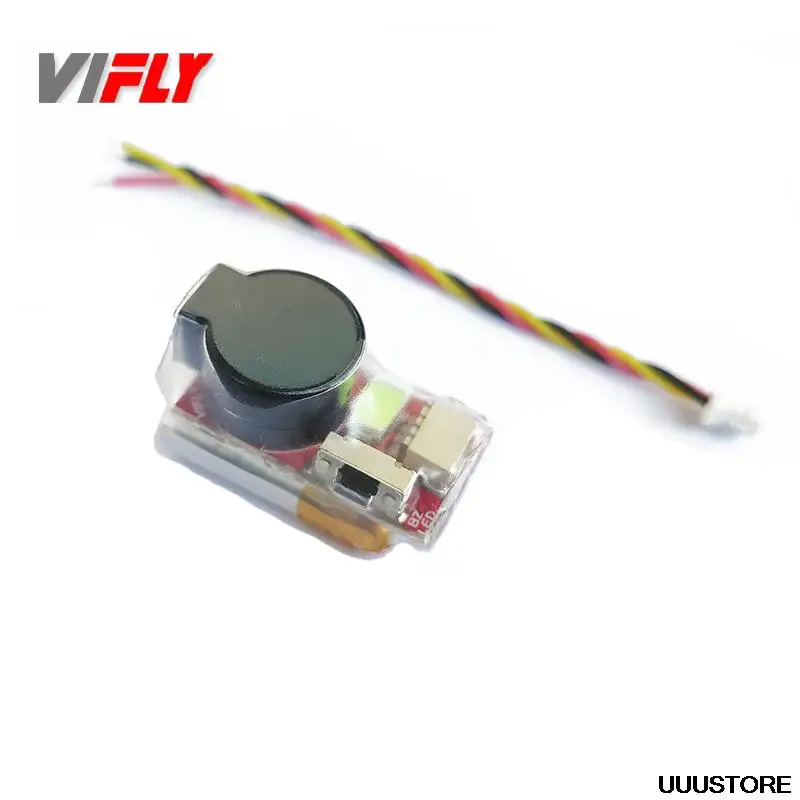 VIFLY Finder 2 Super głośne 5V Tracker z brzęczykiem ponad 100dB wbudowana bateria LED Self-Power dla FPV wyścigi mikro daleki zasięg dron LR4