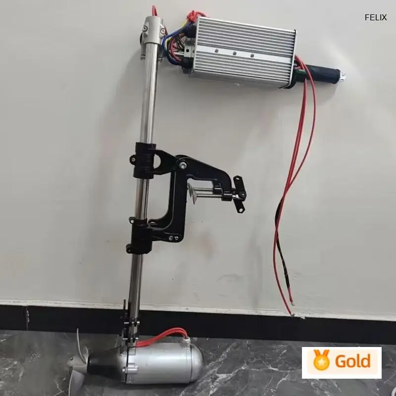 브러시리스 수중 프로펠러 및 컨트롤러 프로펠러, 전기 모터, 물고기 보트, 브러시리스 바다 스쿠터 모터 세트, 2500W