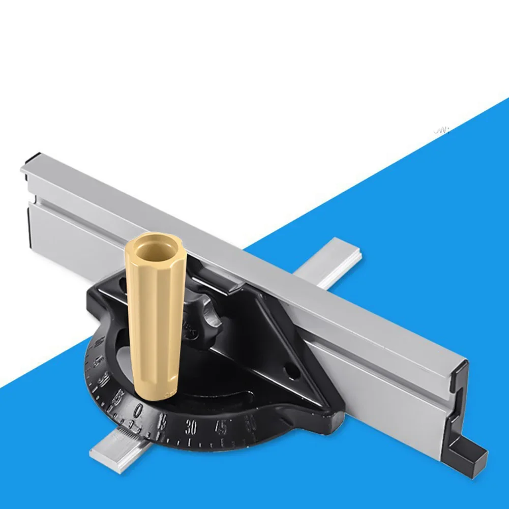 

Прецизионный угловой упор для настольных пил с защитным упором для точной резки древесины на ленточных и настольных пилах