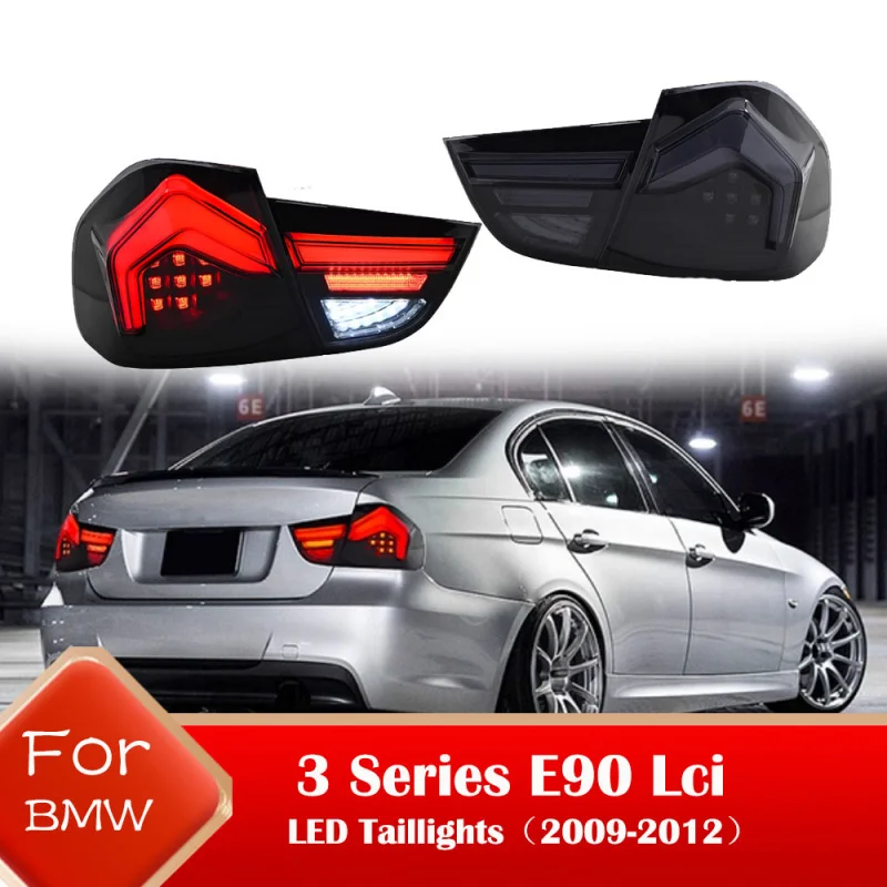 Car LED Tail Light Kit For BMW 3 Series E90 2009-2012 Modification Compatible With Original Equipment Rear Lamp Plug And Play