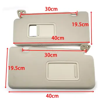 2ks sluneční clona do auta s příslušenstvím pro zrcátka levá a pravá strana pro Nissan Tiida 2005 2006 2007 2008 2009 2010 10 nejlepší prodej Sluneční clony pro Nissan Tiida - №8