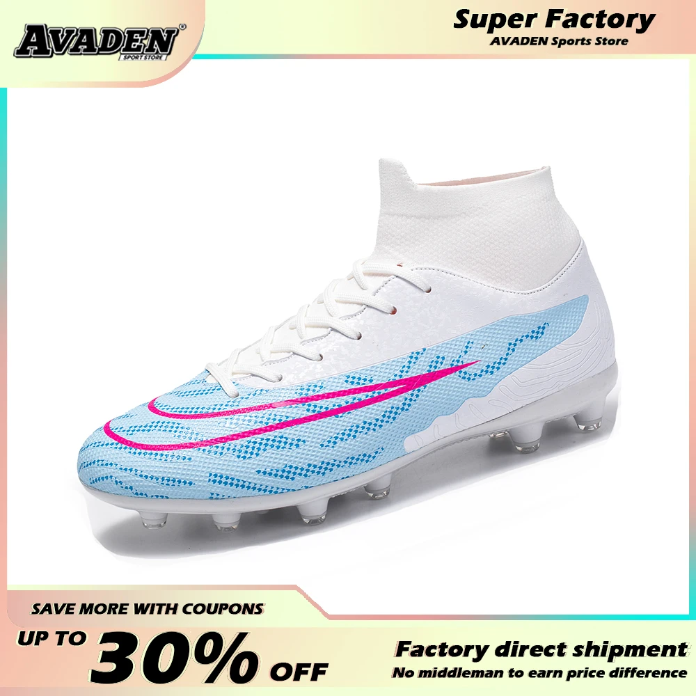 

Sneakers soccer Cleats for men Soccer Shoes Society Football Field Boots Futsal Boot Kids Outdoor Training Competition Footwear