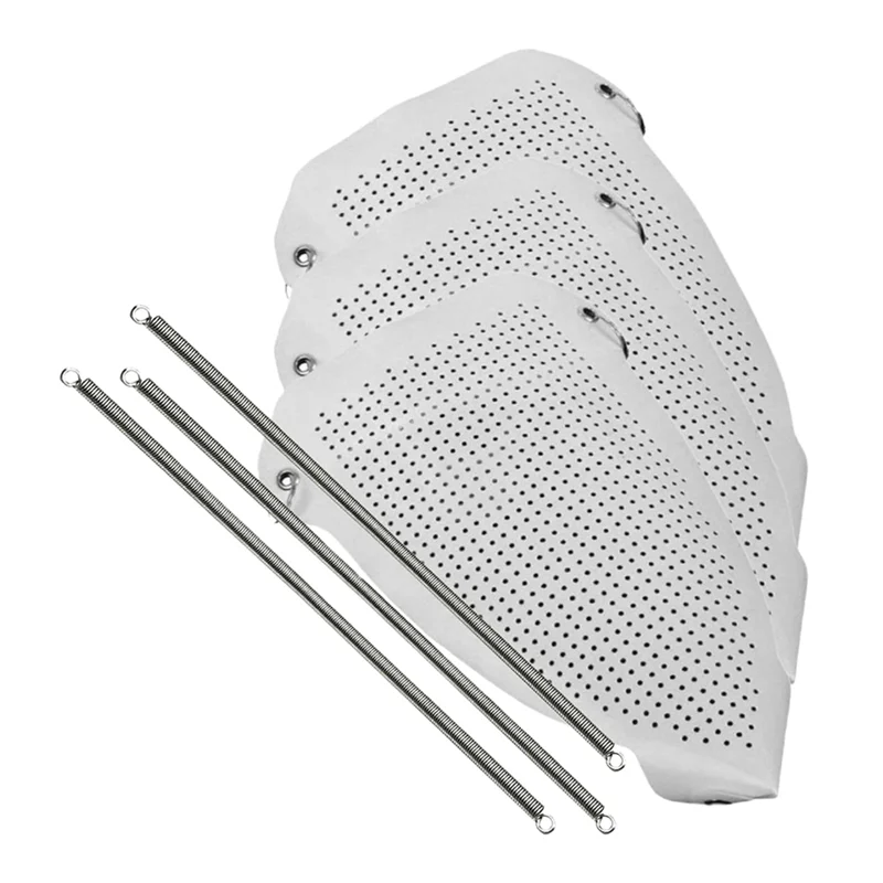 ABZA-ملحقات الكي العالمي الحديد الغطاء الواقي درع 3 قطعة الحديد الكهربائية أداة مساعدة الكي غطاء الحذاء