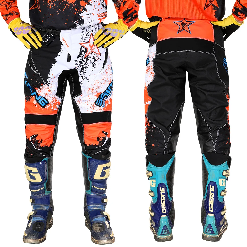 

Motocross Pant Off-road trousers Dirt Bike mountain Downhill racing MX Enduro Mens Women's Motorcycle MX BMX DH