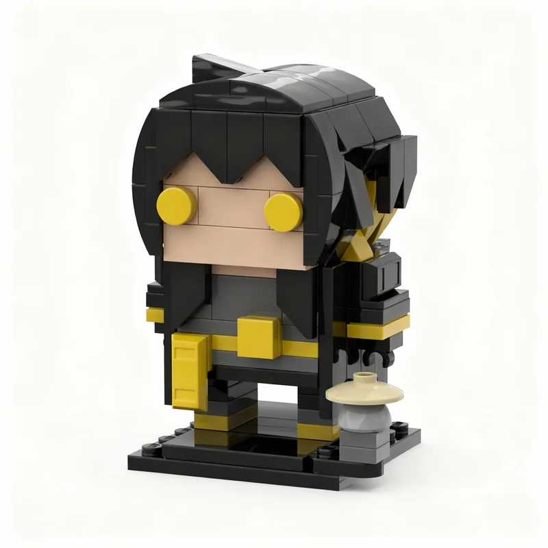 

160pcs MOC Yatogami Fuma Brickheadz Model Building Blocks Construction Toy Christmas Gifts DIY Creative Idea Education Birthday