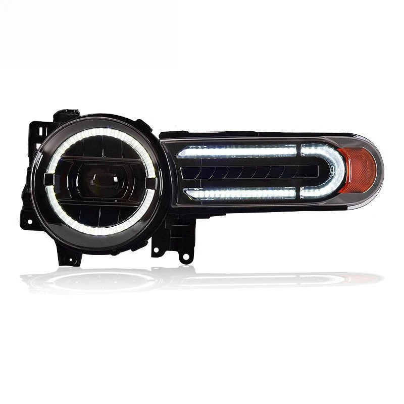 Suitable for Toyota FJ Cruiser LED Headlight Assembly 07-20 Model Modified Running Daytime Light Flowing Turn Signal Light