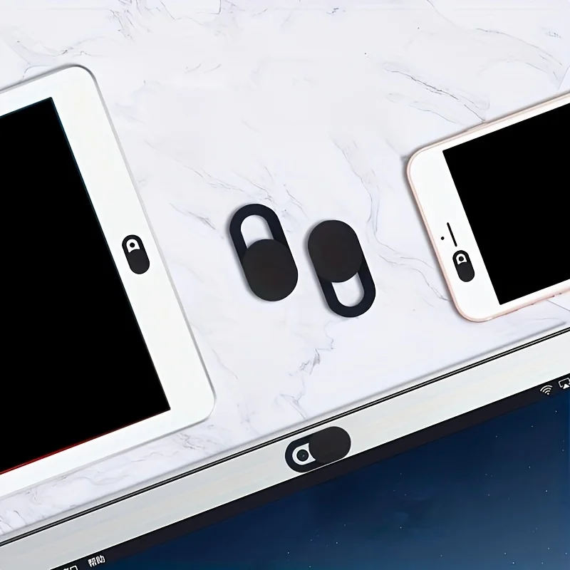 Mobile Phone Privacy Sticker WebCam Cover Shutter Magnet Slider Plastic For IPhone Web Laptop PC For IPad Tablet Camera