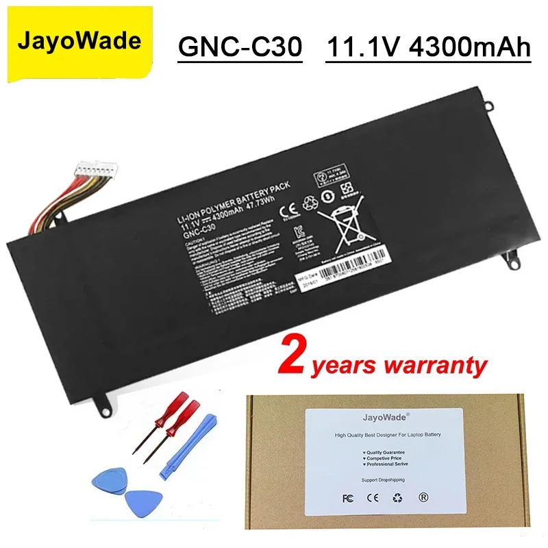 

GNC-C30 Laptop battery For Gigabyte 14" P34G V1 V2 U2442 U2442N U2442S U2442V U24 U24F U24T U2442T U2442D U2442F Series GNC-C30