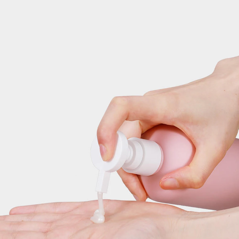 1 st 100/200/260/300 ml Flip Cover Lotion Fles Plastic Zeep Shampoo Dispenser Flessen met Pomp Conditioner Douche Container