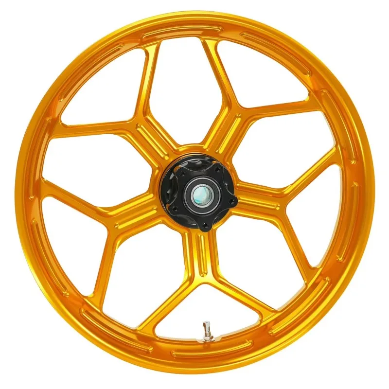 For  08-later FLSTF FLSTFB FLSTFBS New Motorcycles Front & Rear Aluminum Alloy Wheel Hub Accessories Compatible with Steel