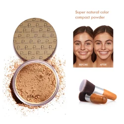 Pudaier 8 Colors Oil-control Loose Powder Waterproof Long-lasting Full Coverage Face Compact Setting Powder Makeup Cosmetics