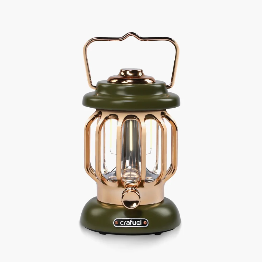 

Cyrusher waterproof Incendio Camping Lantern Rechargeable Metal Portable Tent Lantern for Outdoor Emergencies USB Type-c
