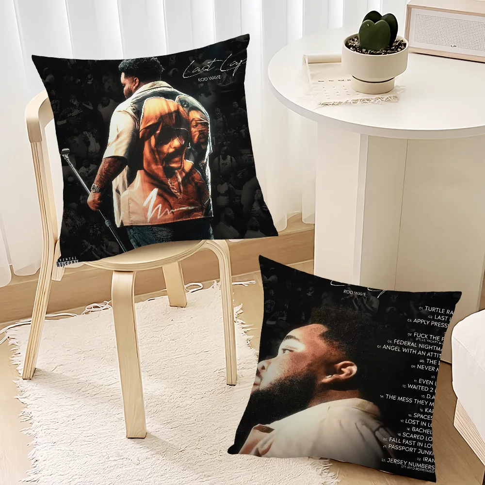 Rapper R-Rod Wave Last Lap cushion cover Living Room Accent Couch Back Support Square Lounge Restful Nap Companion Pillow Case