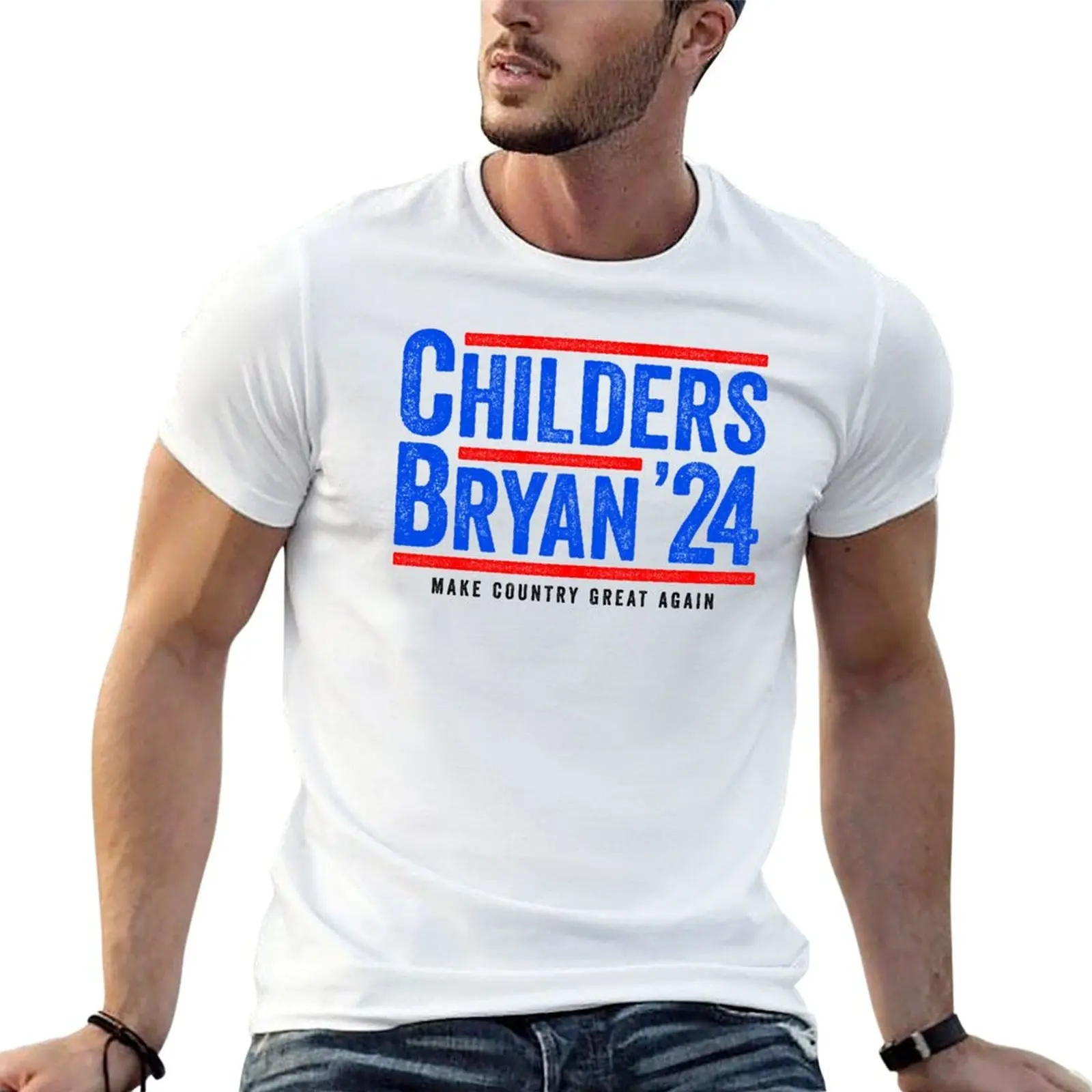Childers Bryan 2024 Election T-Shirt funny costumes blue lock t shirts for men