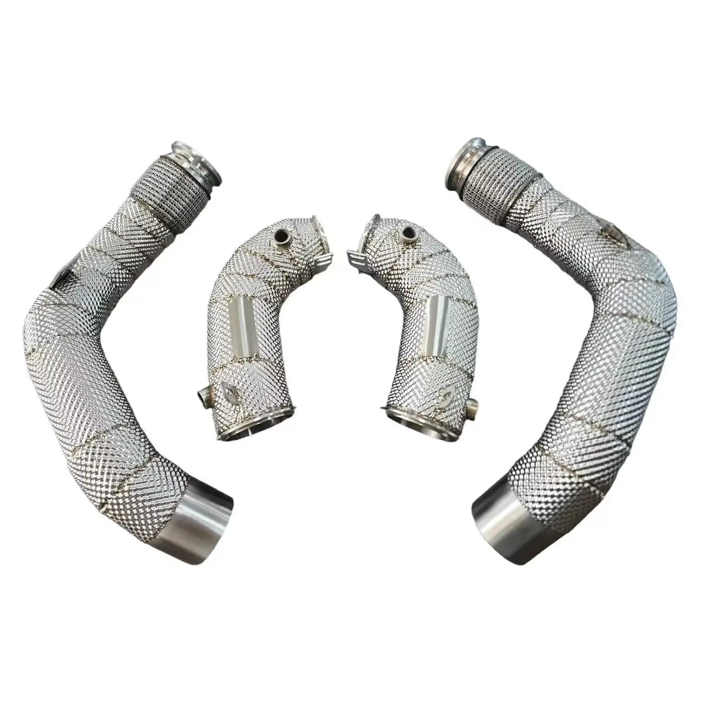 ACE Racing Flow Auspuff-Downpipe für BMW M5 F90/M8 F91 F92 F93 4.4T S63 Hochwertiges SUS304 Auspuffrohr mit Hitzeschutz – Detail 8