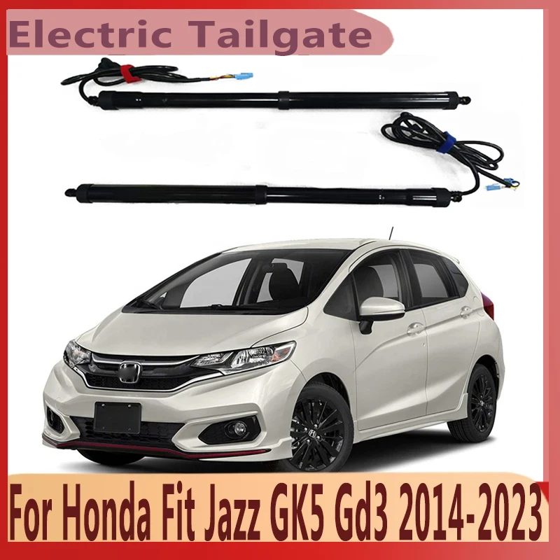 Электрический подъемник для задней двери для Honda Fit Jazz GK5 Gd3 2014-2024, автомобильный подъемник для задней двери, автоматический Открыватель багажника, автомобильный аксессуар