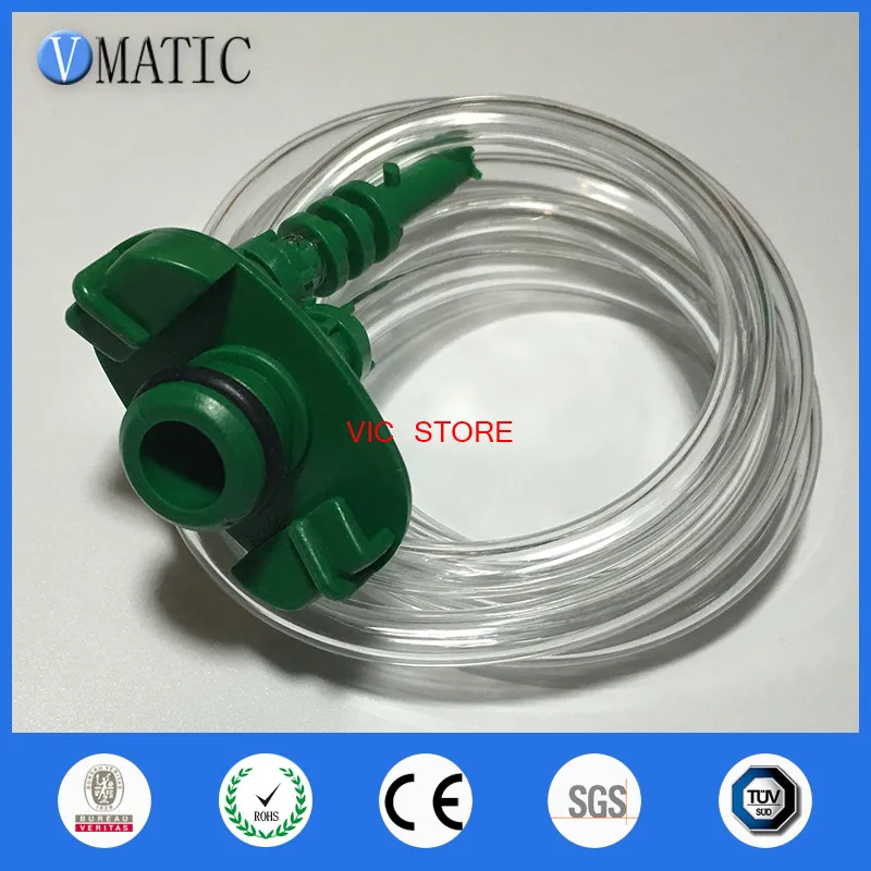 Free Shipping Quality 10cc/ml Dispenser Dispensing Needle Tips Pneumatic Syringe Barrel Valve Robot Adapter With Needles