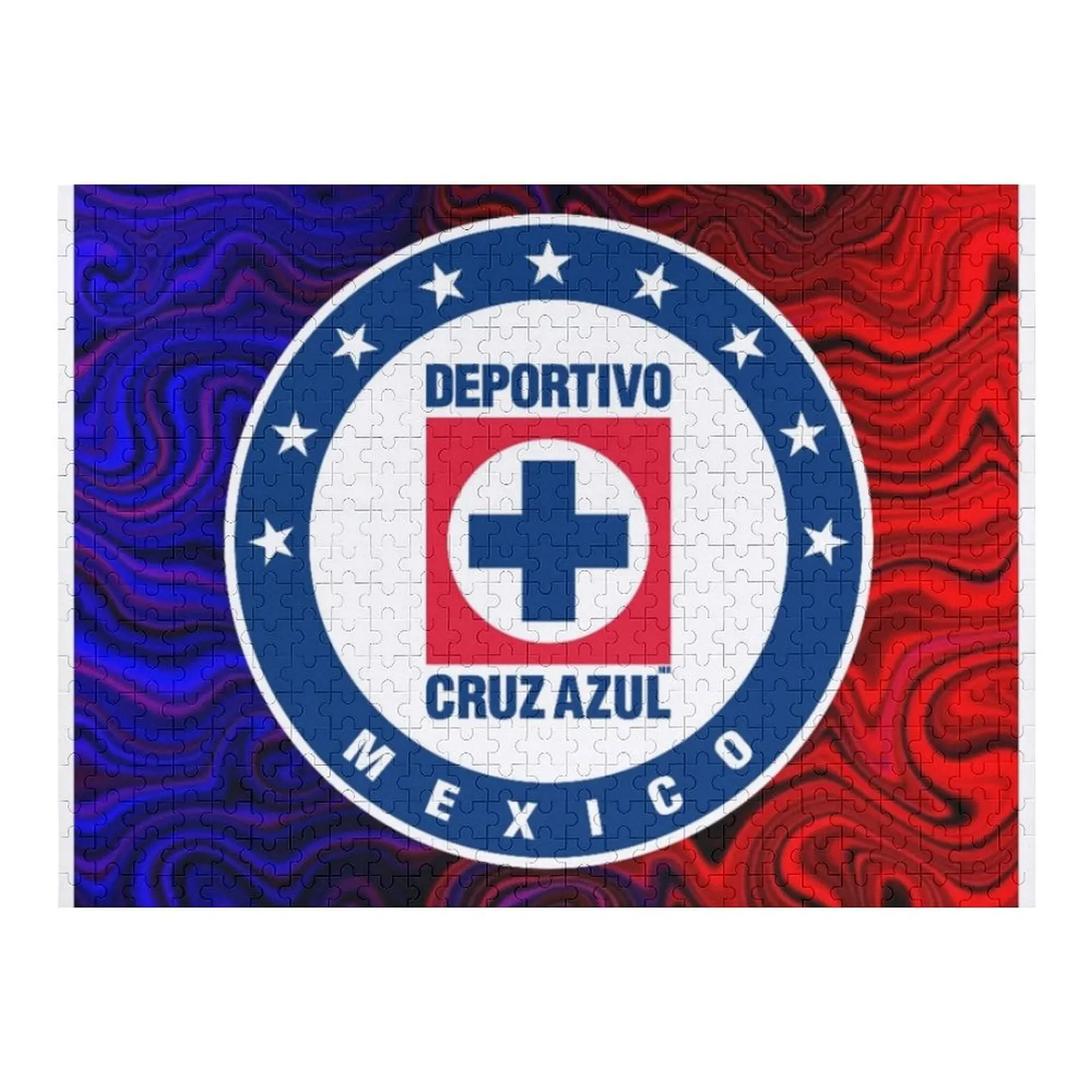 

cruz azul Jigsaw Puzzle Picture Personalized Child Gift Puzzle