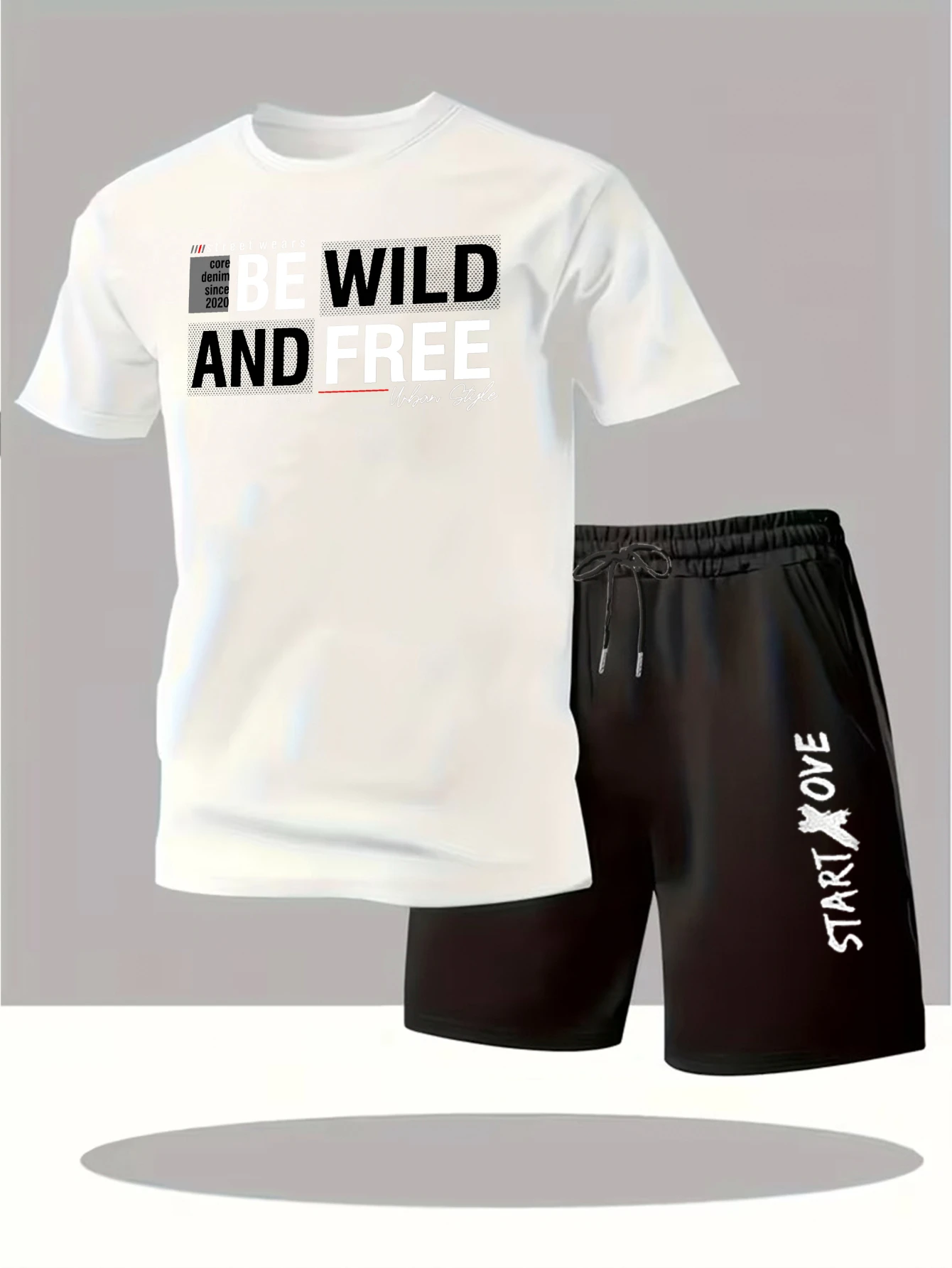 Men's sets 2025 New Fashion Printed Graphic men's chandals sets for men Short sleeve clothing set men's suits Tracksuit men