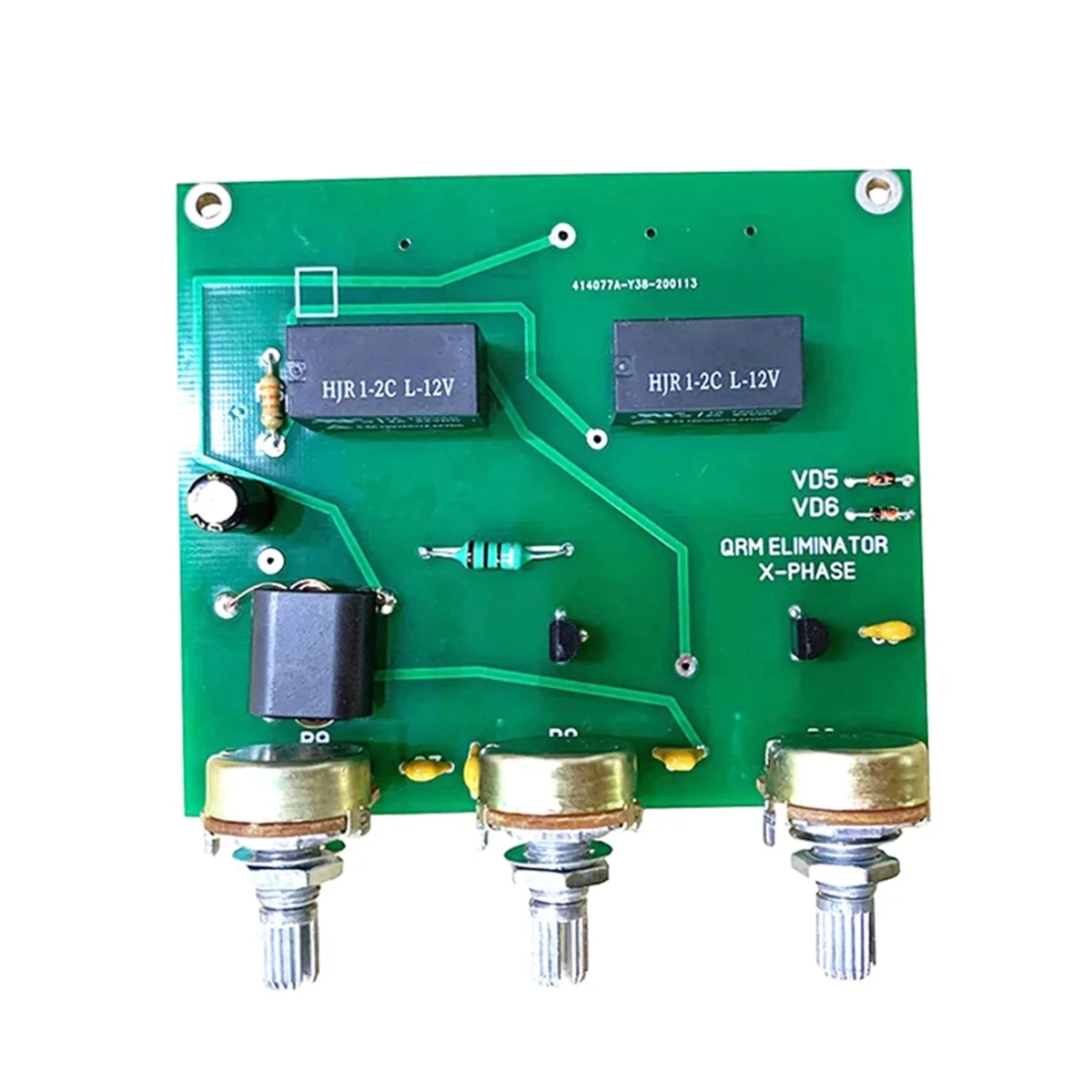 

Новый QRM Canceller Eliminator X-Phase 1,8-30 МГц HF Band PTT Control Готовая плата Eliminator Встроенное управление PTT
