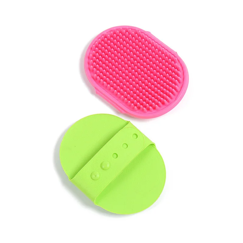 Pet Bath Brush Dog Cat Shower Massage Gloves Soft Silicone Cleaning Grooming Tool Hair Remover Massage Dogs Supplies