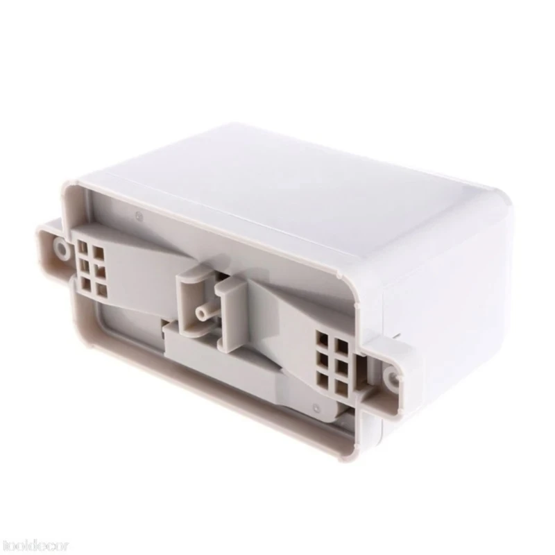 Wireless Rain Meter Gauge Real Time Indoor Outdoor Temperature Recorder Time Display for Garden 918D