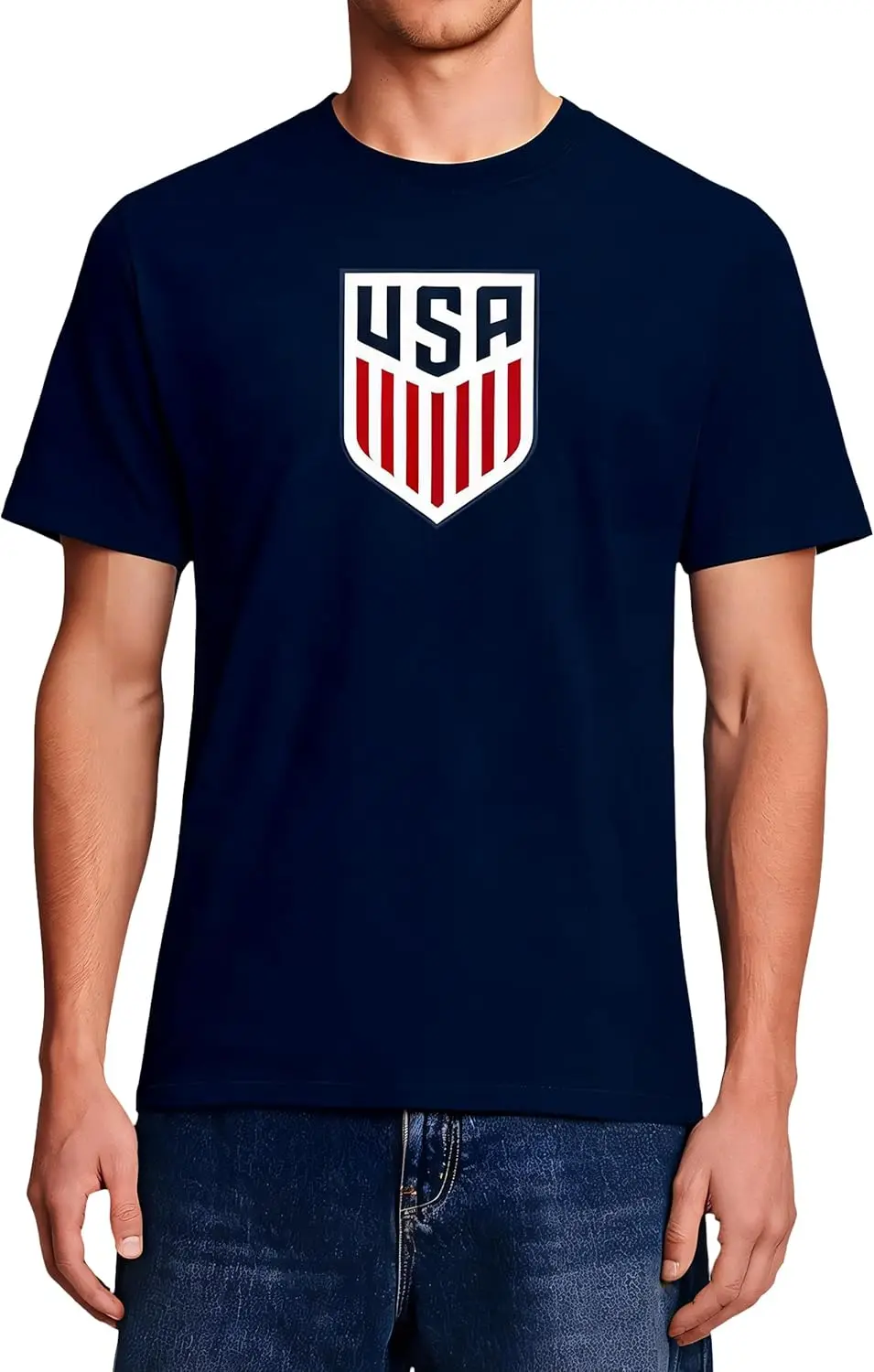 Icon Sports Officially Licensed US Soccer Federation  T-Shirt - Unisex Adult
