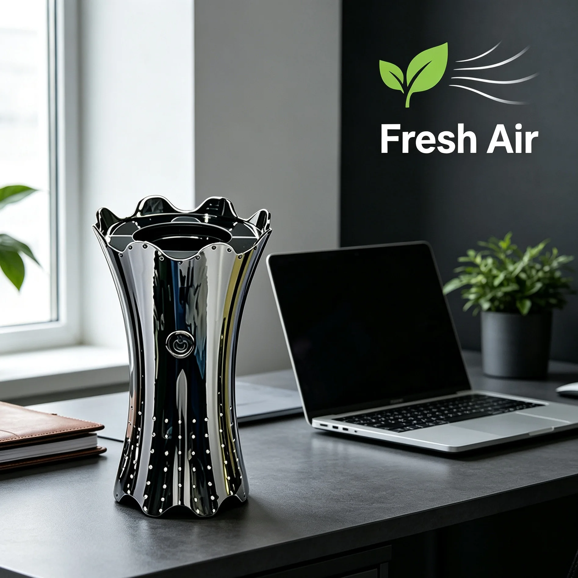 High-End Metal Texture Aromatherapy Machine, Intelligent Electric Mist Diffuser, Decorative Fragrance Ornament for Living Room and Entryway