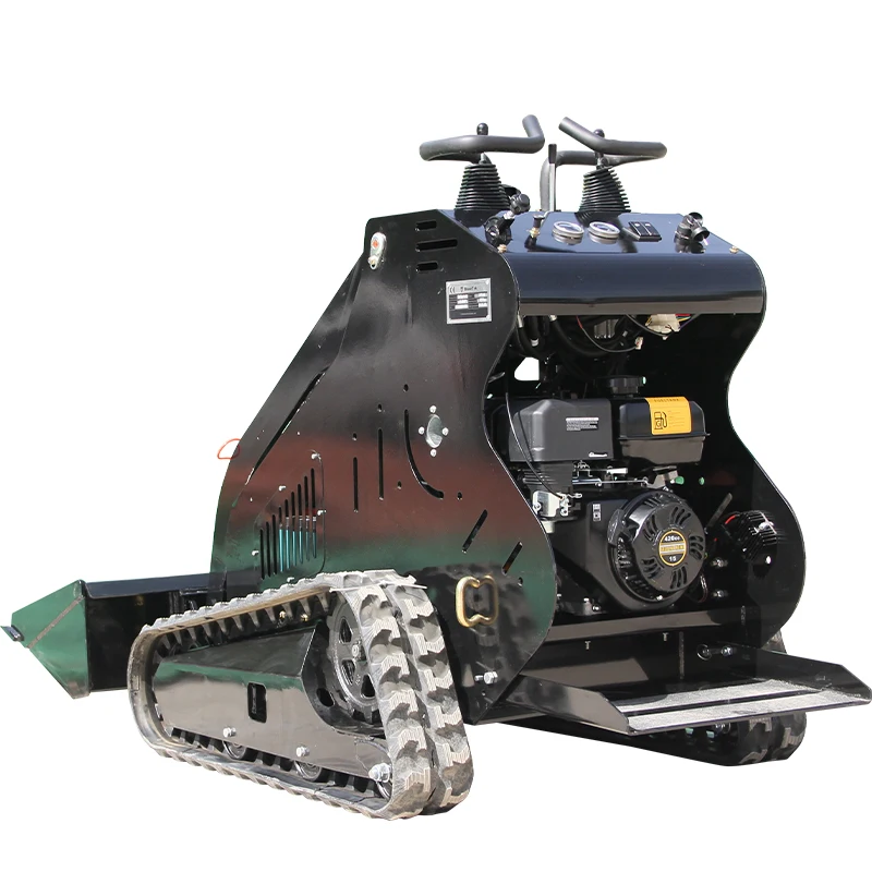 Mini Tracked Skid Steer Loader with Bucket EPA 13.5HP Engine USA Stock for Farm Construction Snow Removal