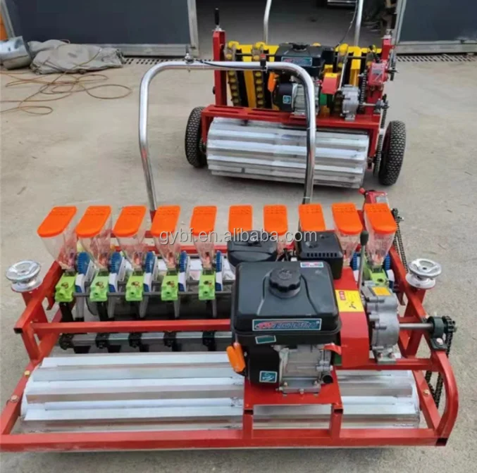 Factory Direct Supply Self-propelled  Vegetable Seed Planter Multi-row Adjustable Row Spacing  Seeder