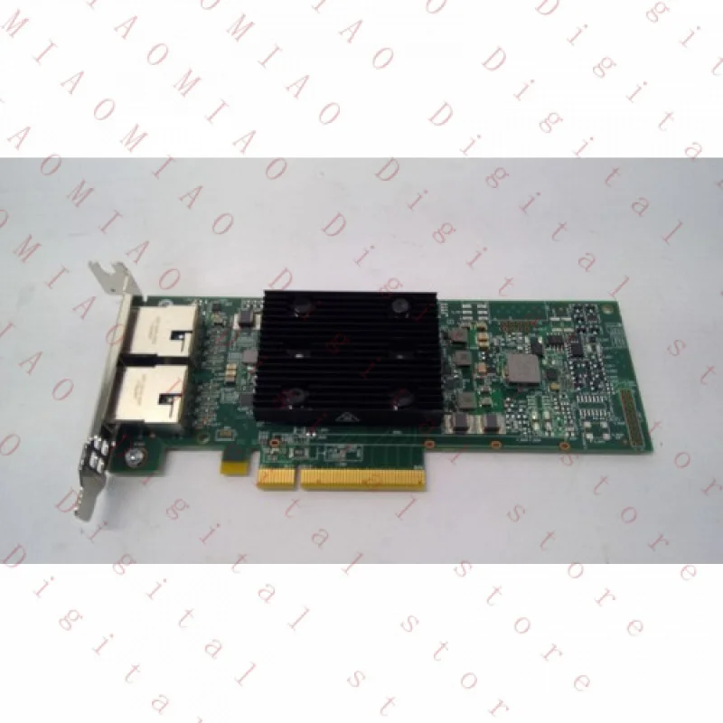 RY  FOR Dell Broadcom 0NC5VD Dual Port 10G RJ-45 Network Adapter Card Low Bracket