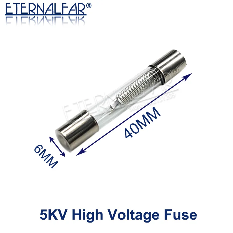 5KV Special Microwave Oven Fuse 6*40mm 0.65A 0.7A 0.75A 0.8A 0.85A 0.9A 1A Glass Tube Fuse 5000V 700MA 6x40mm High-Pressure Fuse