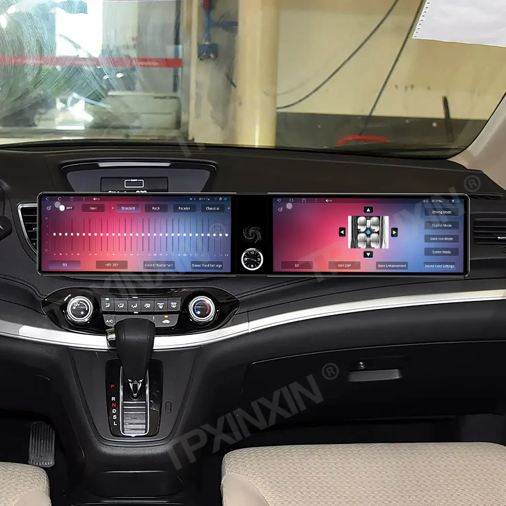 For Honda CR-V 2012-2016 CRV Android Auto Carplay Car Radio Stereo Passenger Entertainment Player 8+128GB DSP 24.6