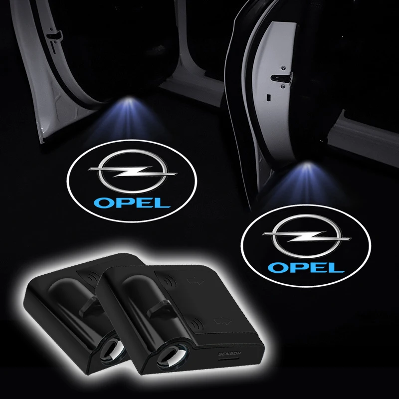 

Car Door LED HD Welcome Courtesy Shadow Projector Lamp Logo Light For Opel Astra j g Insignia Corsa d Zafira a Auto Gadgets