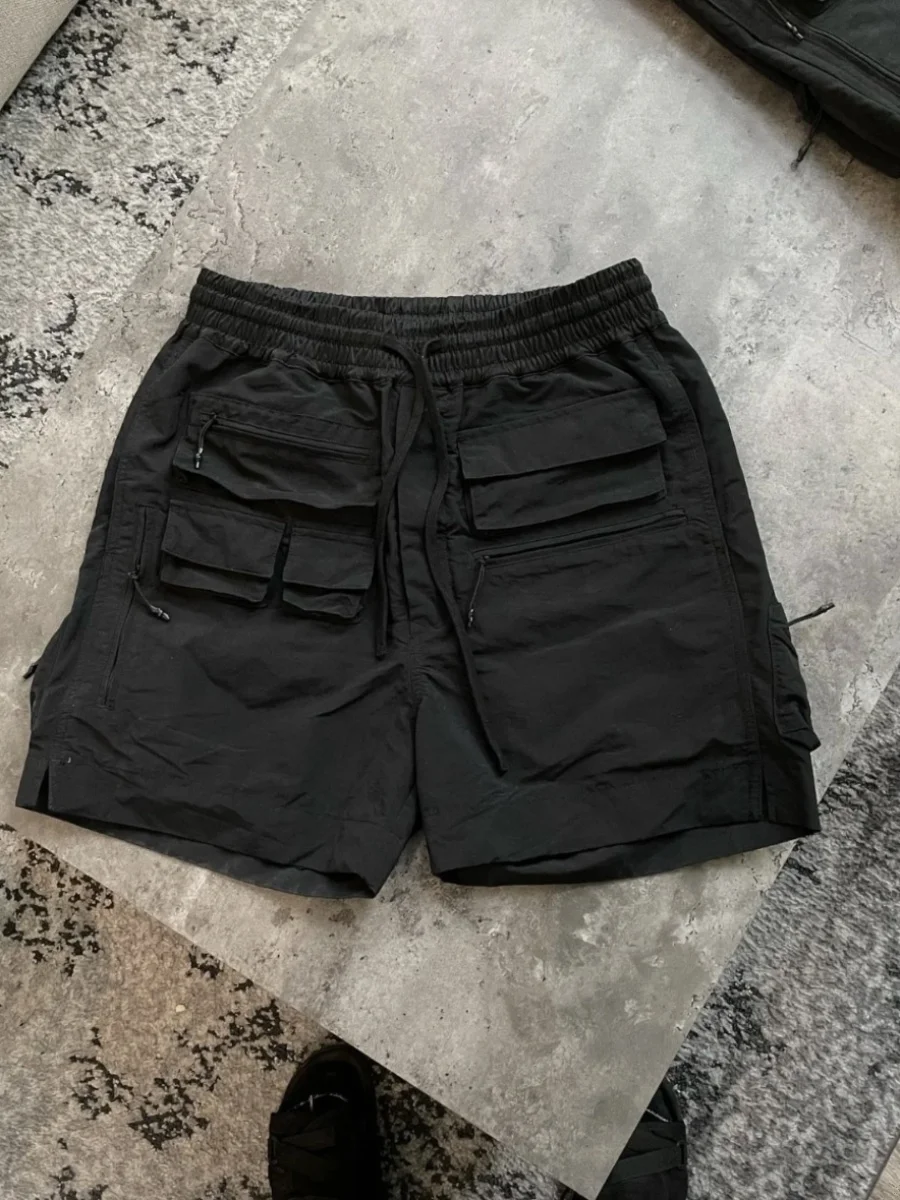 

Повседневная рабочая одежда American High Street orts Мужская летняя свободная конструкция Sensation Five kets Функциональные орты Подростковые ежедневные ...