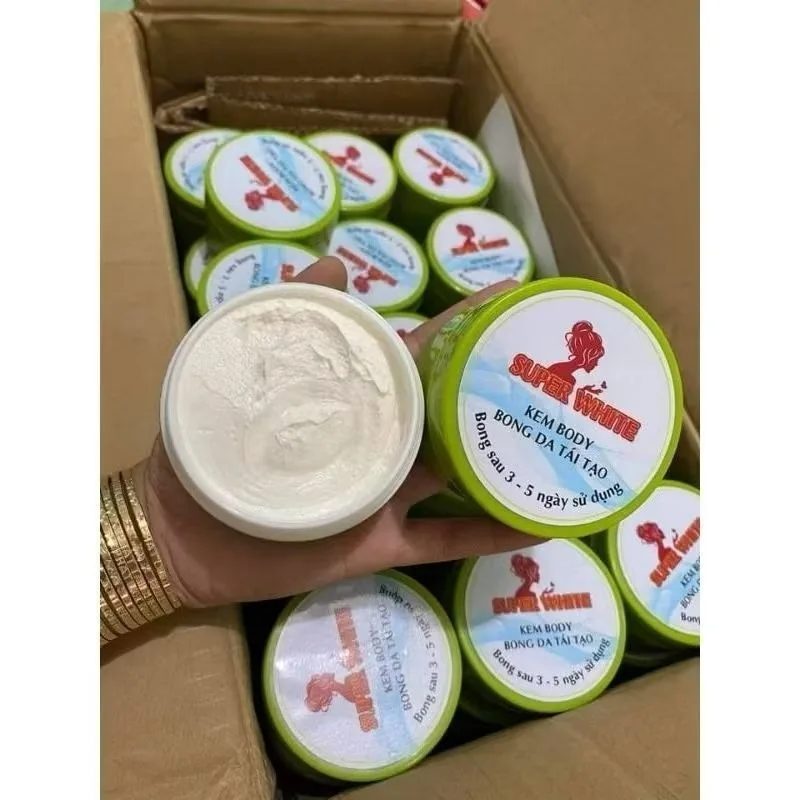 Kem Body Bong Da Tai Tao SUPER WHITE - Brightening Formula Reduces Dark Spots & Nourishes for Smooth, Radiant Skin
