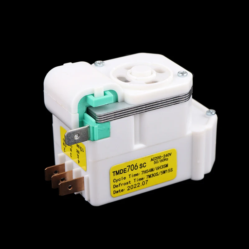 【L】High-quality Refrigerator Parts TMDE706SC Refrigerator Defrosting Timer AC200-240V 50/60HzHealth Care 93 Store