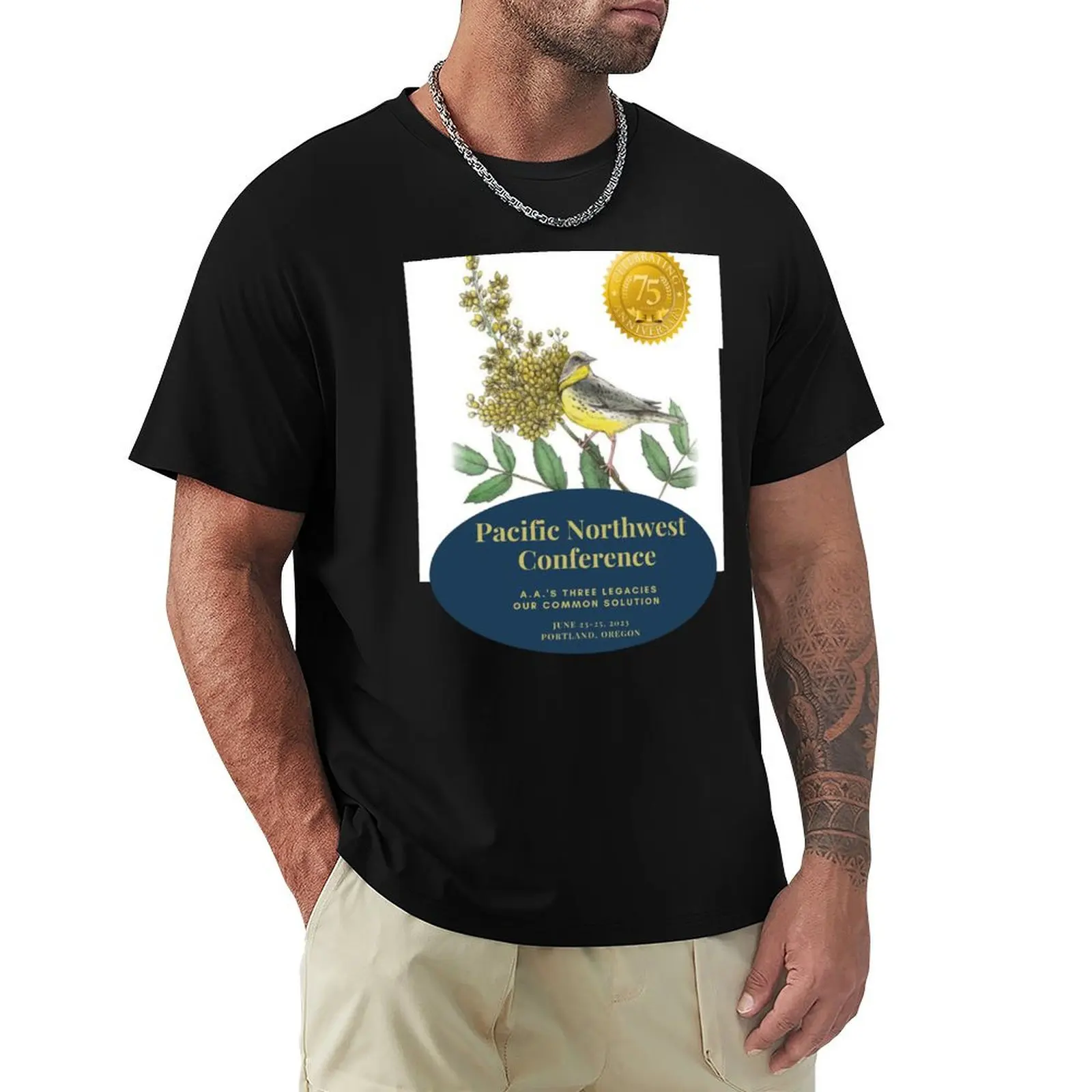 

PNC Blue & Gold T-Shirt valentines boutique clothes boys animal print croswit shirt man for a boy Men's cotton t-shirt