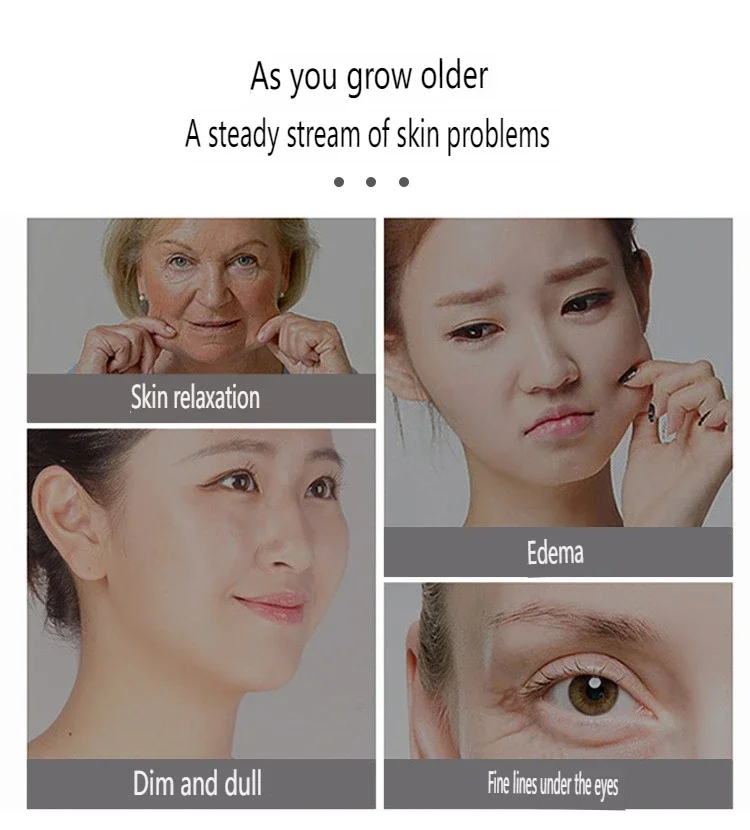 Dispositivo elettrico per la bellezza del viso, massaggio oculare, Gua Sha viso, Crea V-face, Lift, Migliora una varietà di problemi cutanei USB ML-059