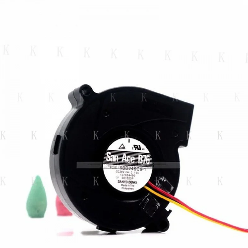 C   1 pcs FOR Sanyo 9BD24SC6-1 7CM 24V 0.14A 3-wire frequency converter turbo fan