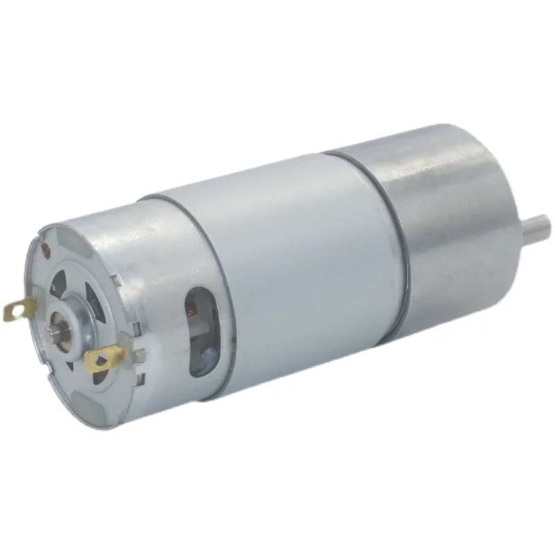 JGB37-550 Miniature Electric Geared DC Motor 12V24V Low-Speed High Torque High Power 28/53/86/110/160/260/480/770/1450/2300 rpm