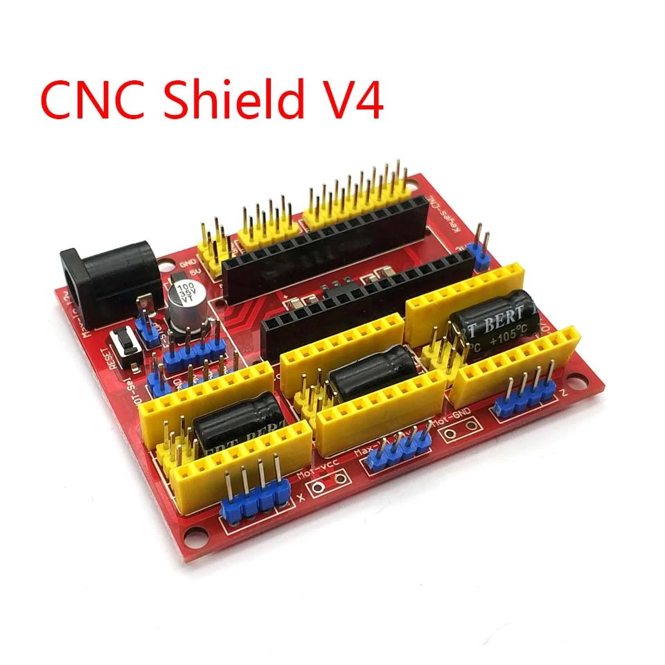 CNC Shield V4 Engraving Machine Compatible with Nano 3.0 A4988 Driver Expansion Board Module for The 3D Printer Diy Kit