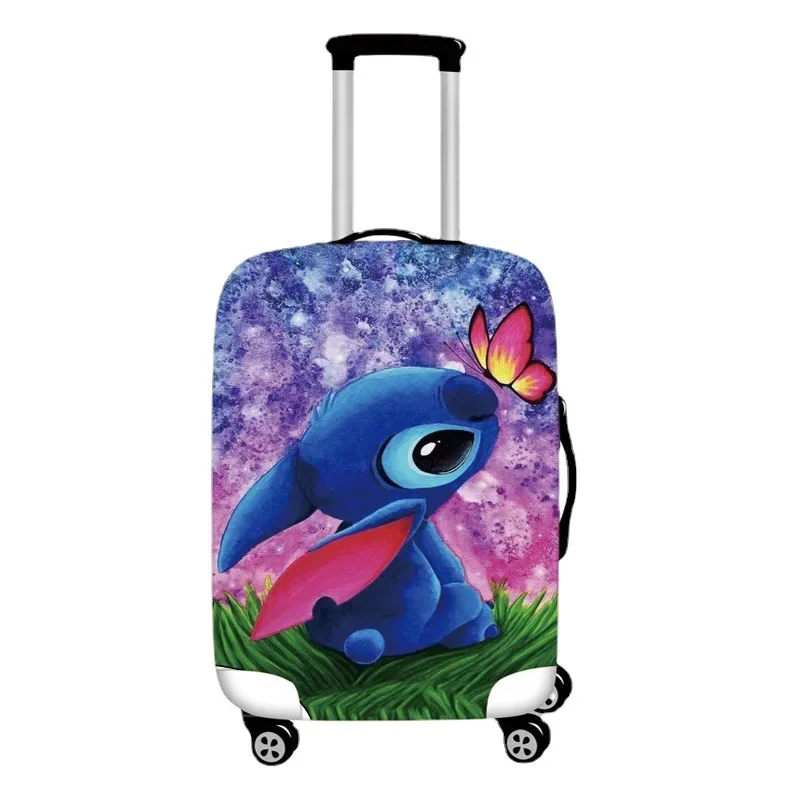 Disney Anime Stitch Luggage Protective Cover Zipper Suit for 18-20 Inch Bags Suitcase Covers Trolley Cover Travel Accessories