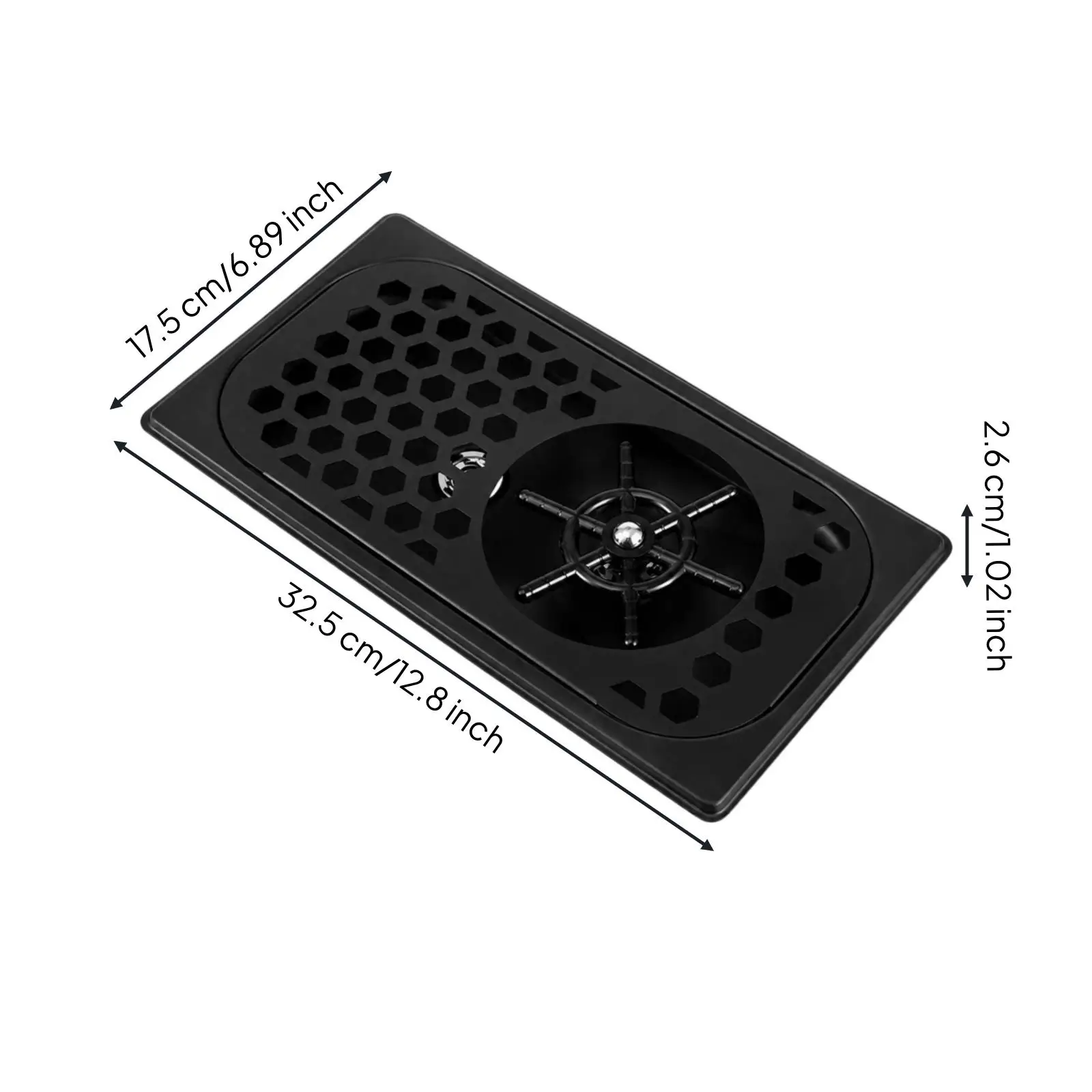Embedded Cup Washer High-Pressure Spray Stainless Steel Cup Washer Honeycomb