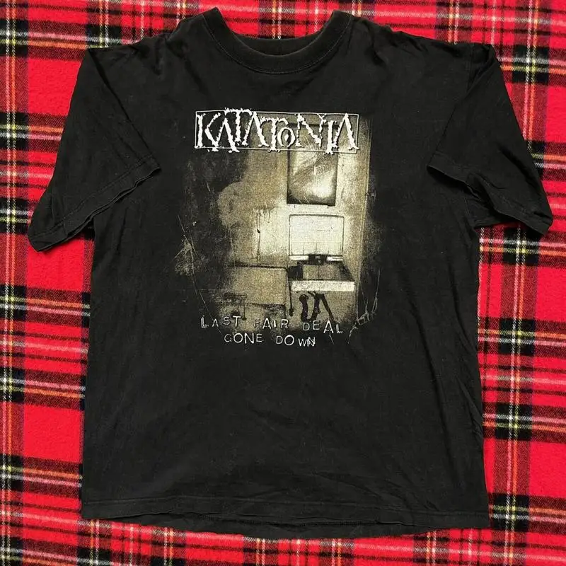 Katatonia Band Last Fair Deal Gone Down Camiseta Todos os Tamanhos