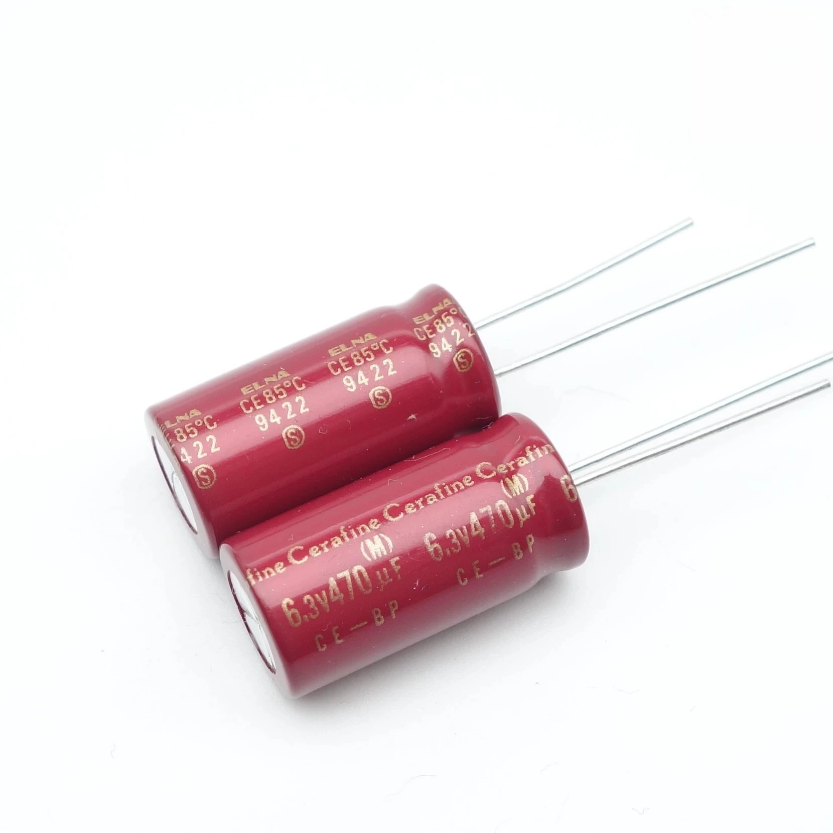 2pcs for Cerafine Non‑Polar 6.3V 470UF Discontinued Premium Audio Capacitor