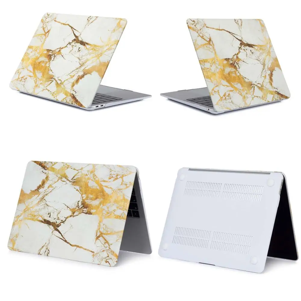 For Macbook Air Pro Retina 11 12 13 Laptop Case Marble Stone PC Mac book Air 13.3 inch Case 2020 New Air A2337 A2179 Pro  A2251